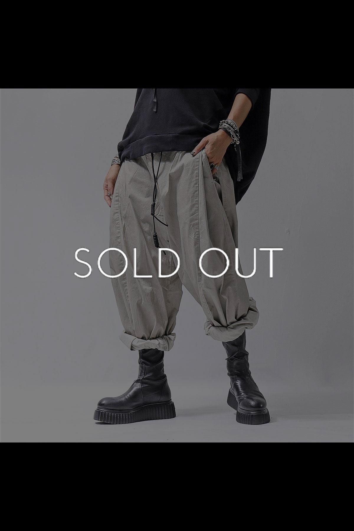 UNISEX SIDE TUCK ICONIC COTTON PANTS_SAND CLOUD