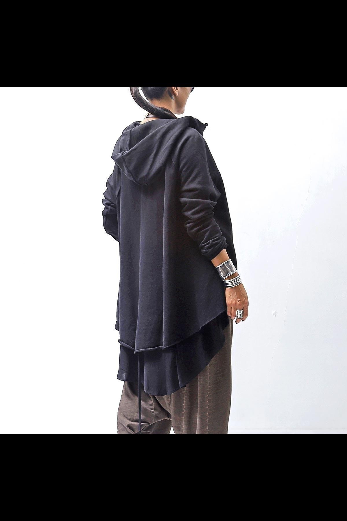 <img class='new_mark_img1' src='https://img.shop-pro.jp/img/new/icons8.gif' style='border:none;display:inline;margin:0px;padding:0px;width:auto;' />BACK LAYERED SWEAT ZIP-UP HOODIE MPB1877_BLACK
