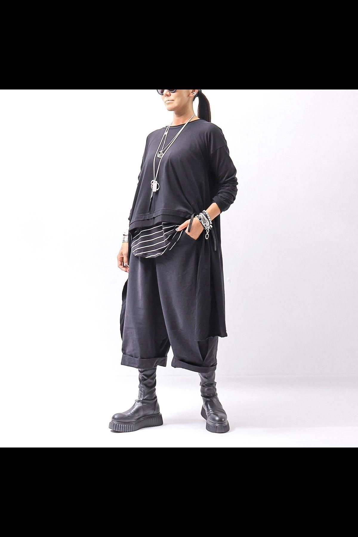 <img class='new_mark_img1' src='https://img.shop-pro.jp/img/new/icons8.gif' style='border:none;display:inline;margin:0px;padding:0px;width:auto;' />ASYMMETRY COTTON LONG SLEEVE TOP RBB1982_BLACK