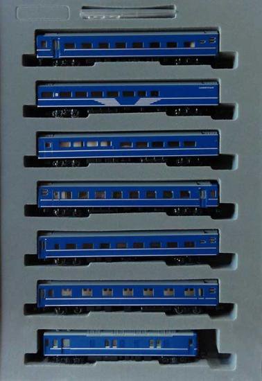 TOMIX 92818 国鉄24系 25-100形 寝台特急客車 (銀帯）セット - HOKUMO 