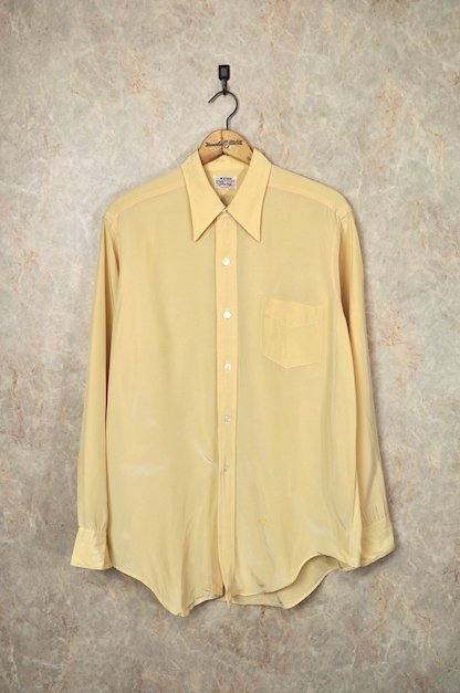 1950's Glentop Nylon×Acetate ドレスシャツ 