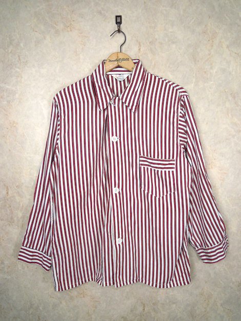 1950's「PENNEYS TOWNCRAFT」ストライプパジャマシャツ