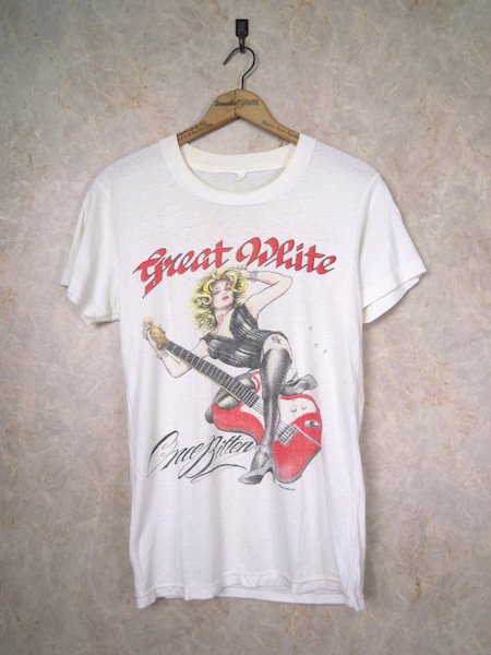 1980's「Great White」Tシャツ