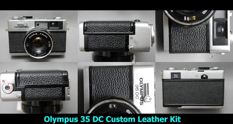 Olympus 35DC 用貼り革キット - Aki-Asahi Custom Camera Coverings