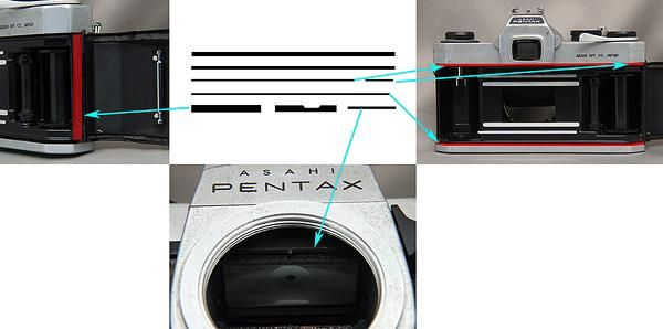 Pentax SP/SPII 用モルト貼り替えキット - Aki-Asahi Custom