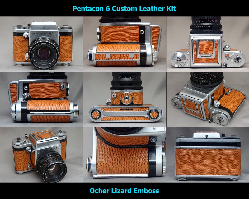 Pentacon 6 貼り革キット - Aki-Asahi Custom Camera Coverings