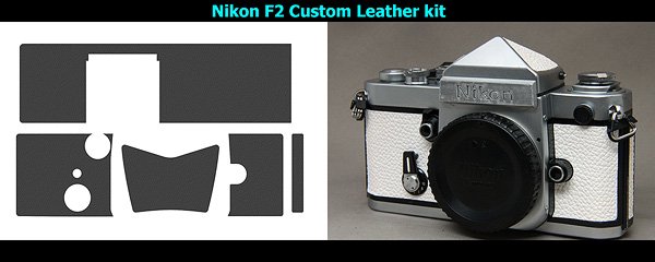 Nikon F2用貼り革キット - Aki-Asahi Custom Camera Coverings