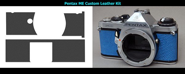 Pentax ME 用貼り革キット - Aki-Asahi Custom Camera Coverings