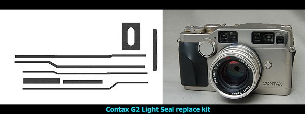 Contax G2 用モルト貼り替えキット - Aki-Asahi Custom Camera Coverings