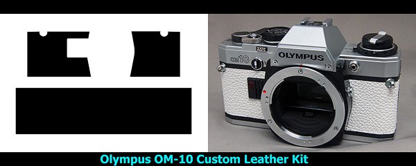 Olympus OM-10 用貼り革キット - Aki-Asahi Custom Camera Coverings