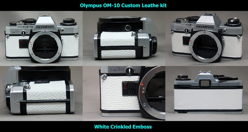 Olympus OM-10 用貼り革キット - Aki-Asahi Custom Camera Coverings