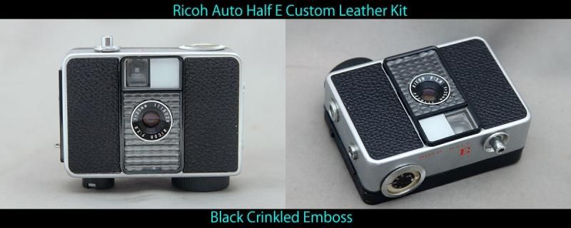 Ricoh Auto Half E用貼り革キット - Aki-Asahi Custom Camera Coverings