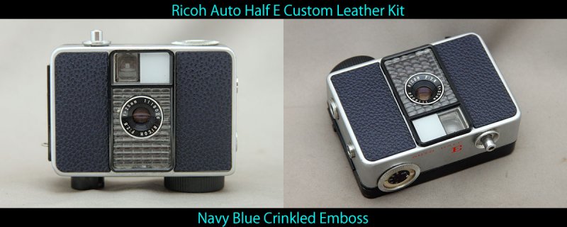 Ricoh Auto Half E用貼り革キット - Aki-Asahi Custom Camera Coverings