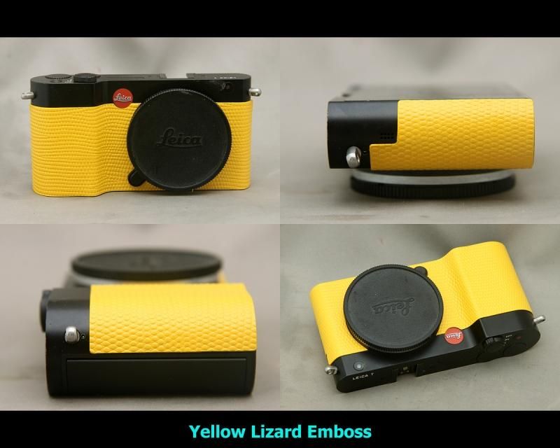 ライカ T用 カット済み貼り替え革 - Aki-Asahi Custom Camera