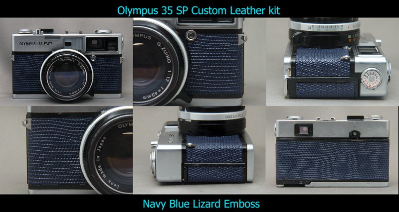 Olympus 35SP 用貼り革キット - Aki-Asahi Custom Camera Coverings