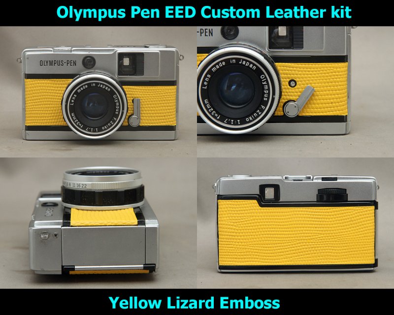 Olympus Pen EED 用貼り革キット - Aki-Asahi Custom Camera Coverings