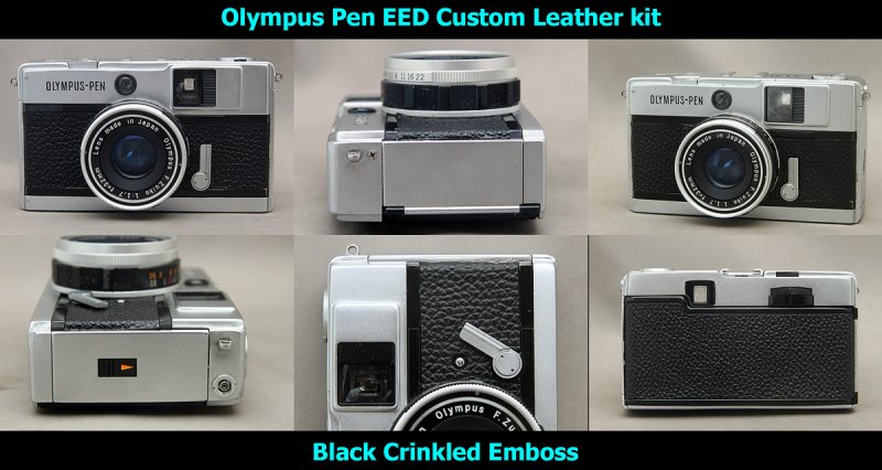 Olympus Pen EED 用貼り革キット - Aki-Asahi Custom Camera Coverings