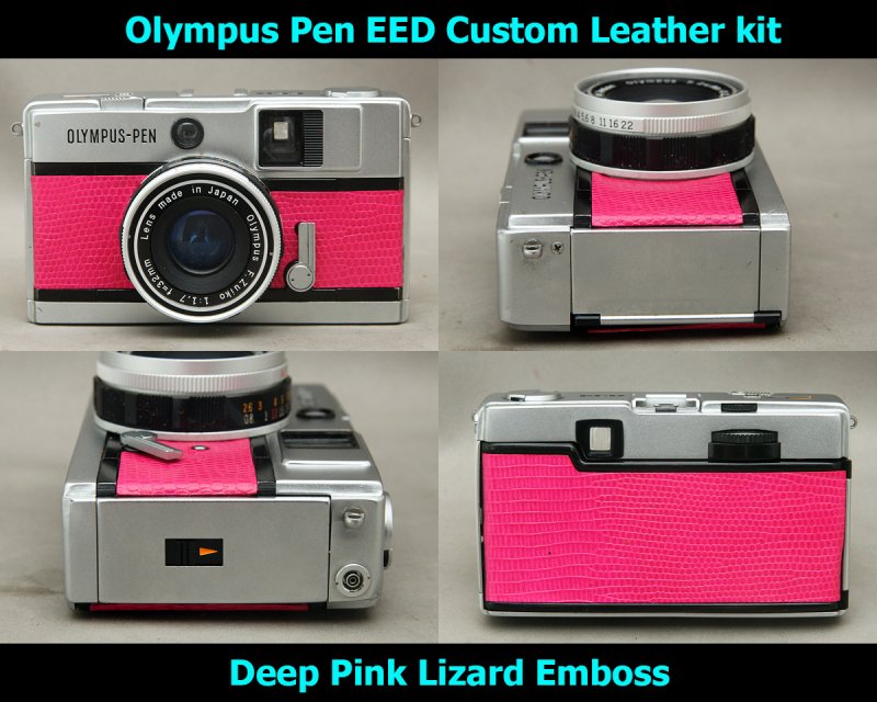 Olympus Pen EED 用貼り革キット - Aki-Asahi Custom Camera Coverings