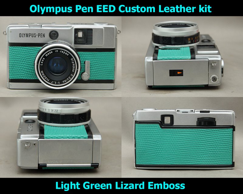 Olympus Pen EED 用貼り革キット - Aki-Asahi Custom Camera Coverings