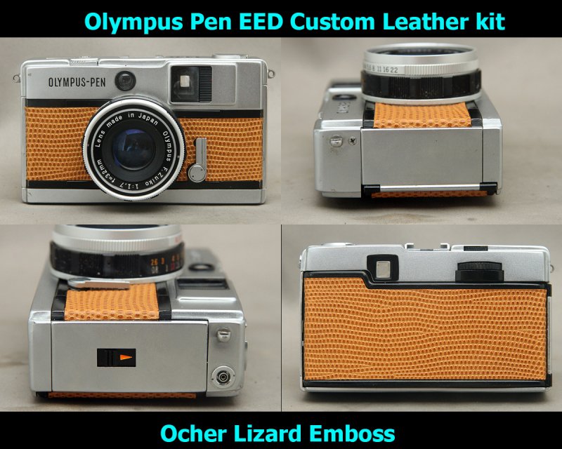 Olympus Pen EED 用貼り革キット - Aki-Asahi Custom Camera Coverings