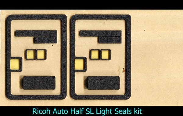 Ricoh Auto Half SL用モルト貼り替えキット - Aki-Asahi Custom Camera