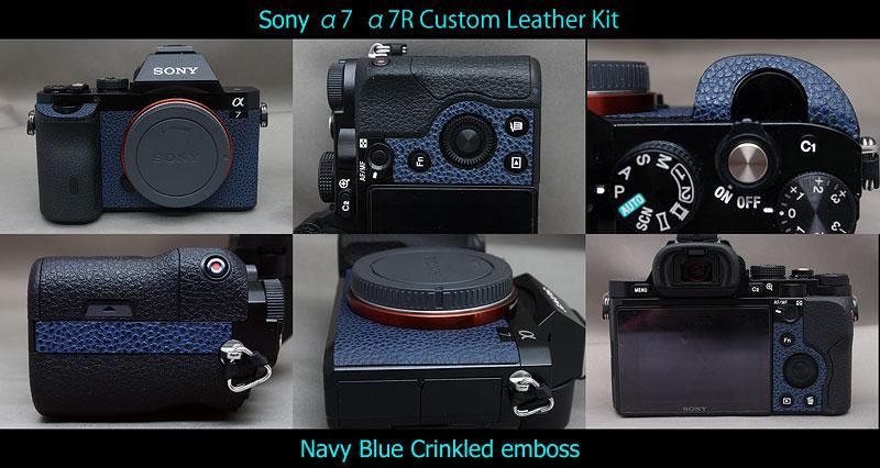 Sony α7/α7R/α7S 用貼り革キット - Aki-Asahi Custom Camera