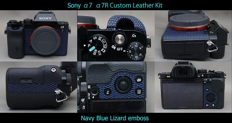 Sony α7/α7R/α7S 用貼り革キット - Aki-Asahi Custom Camera