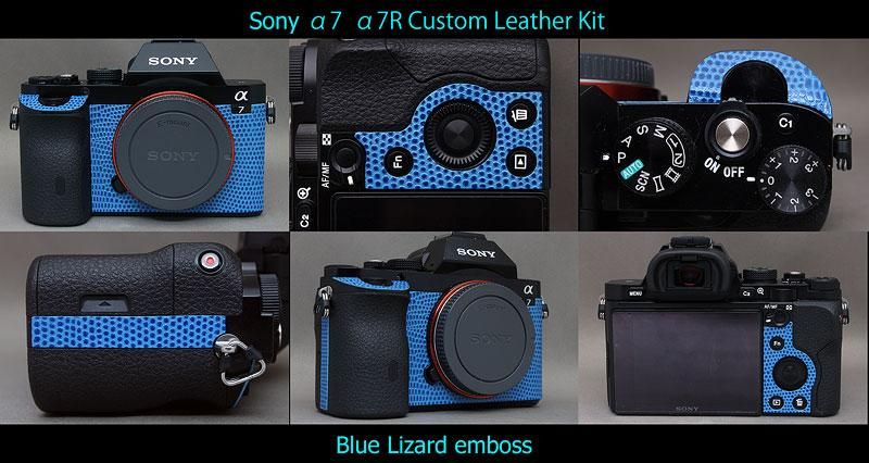 Sony α7/α7R/α7S 用貼り革キット - Aki-Asahi Custom Camera Coverings