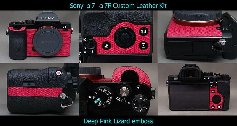 Sony α7/α7R/α7S 用貼り革キット - Aki-Asahi Custom Camera