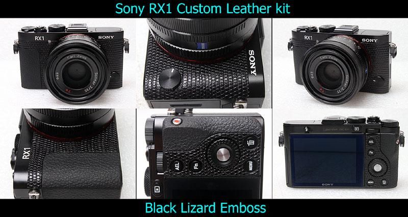 Sony RX1用カラー貼り革キット - Aki-Asahi Custom Camera Coverings