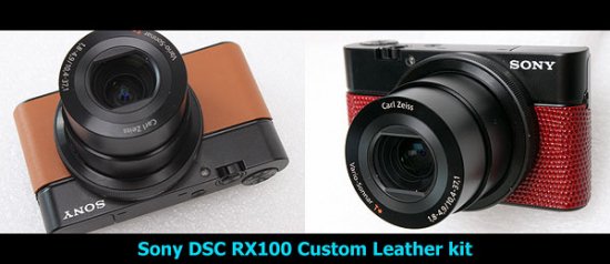 Sony DSC RX100 用カラー貼り革キット - Aki-Asahi Custom Camera