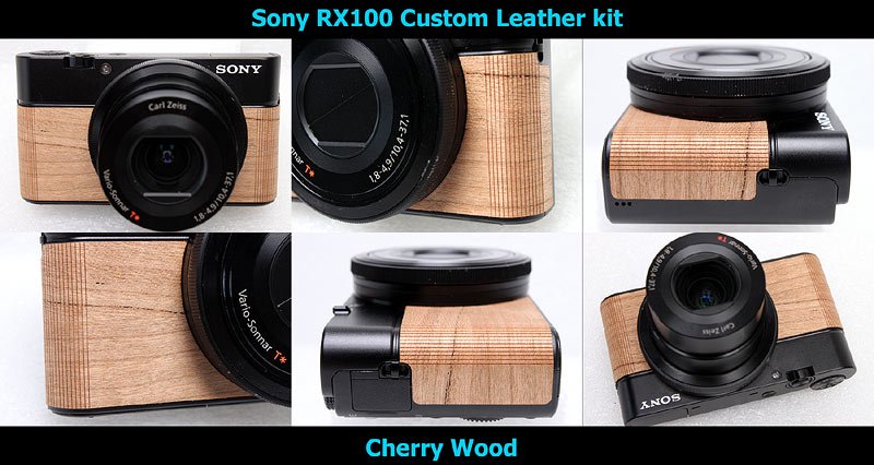 Sony DSC RX100 用カラー貼り革キット - Aki-Asahi Custom Camera Coverings