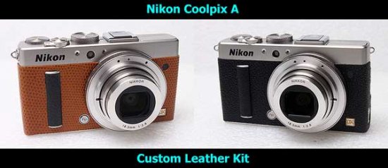 Nikon CoolPix A用貼り革キット - Aki-Asahi Custom Camera Coverings