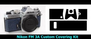 Nikon FM3A用カット済み貼り替え革