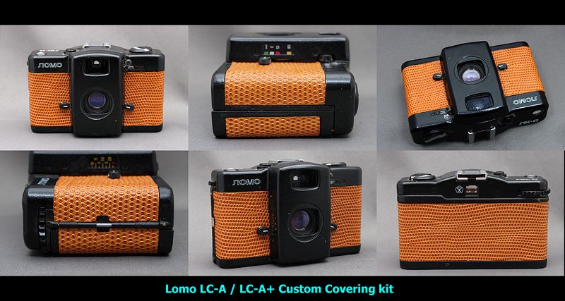 Lomo LC-A / LC-A+用貼り革キット - Aki-Asahi Custom Camera Coverings