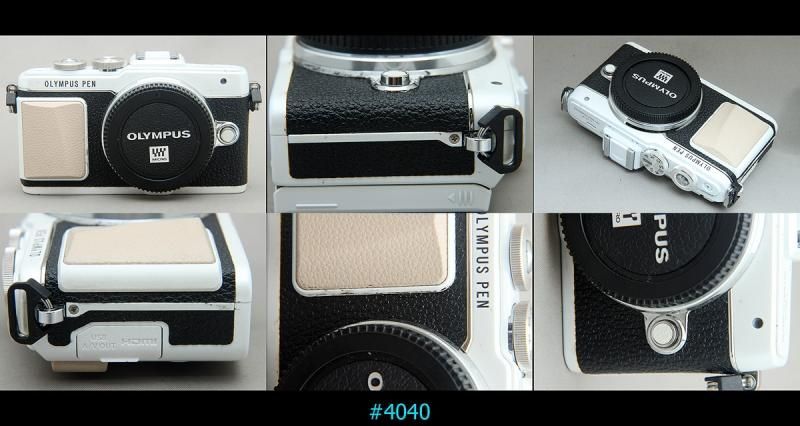 【動作確認済み＊本革貼り替え＊試写あり】OLYMPUS PEN-EE Olympus E-PL7 カット済み貼り革キット - Aki-Asahi Custom