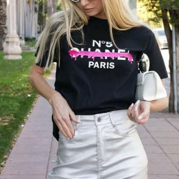 MICALLEMICALLE account 箔MC Tシャツ ｜Levre