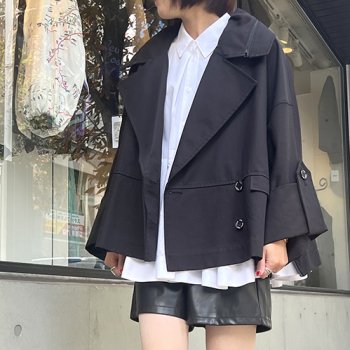 FORFORMO フォルフォルモ Deformation Wide Trench Coat | Levre