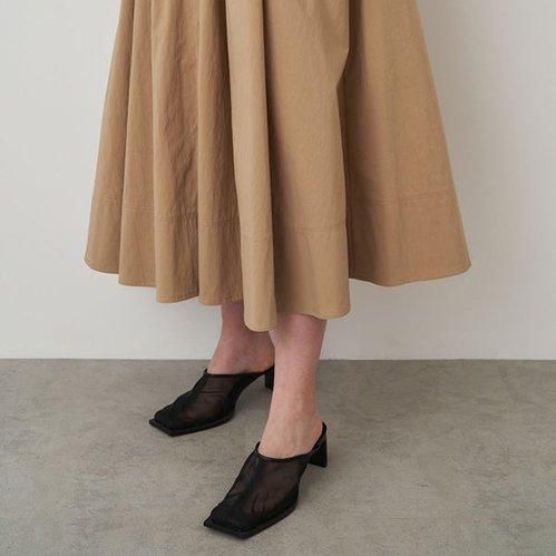 ELENDEEK エレンディーク SQUARE SLIDER SHOES | Levre