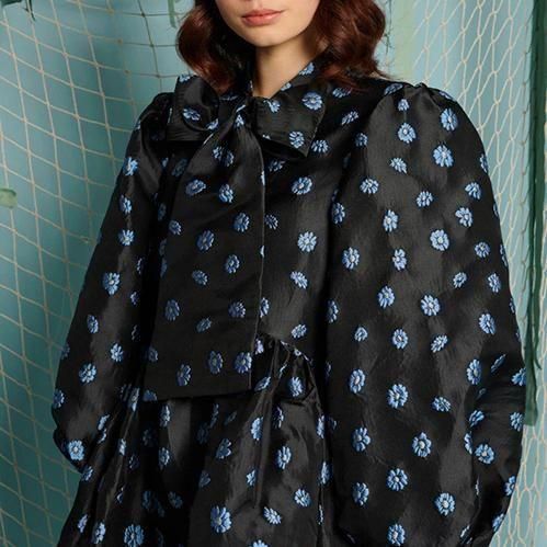 国内発送♪【sister jane】Paddle Jacquard ミニワンピ/トップス sister jane Paddle Jacquard Mini Dress | Levre