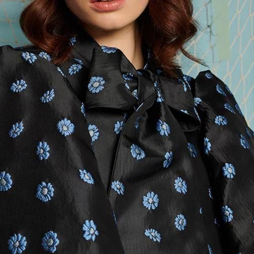 sister jane Paddle Jacquard Mini Dress | Levre
