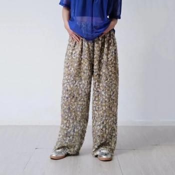 HCAEshaggy wide pants