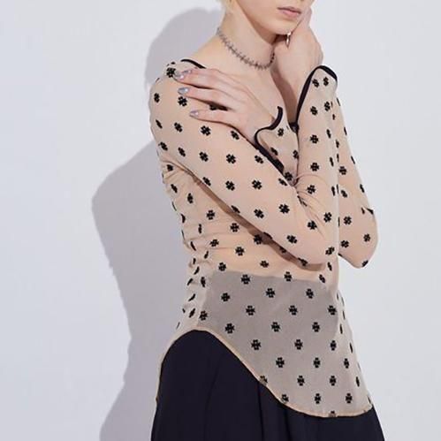 SORIN SWAN LAKE U-NECK TOP | Levre