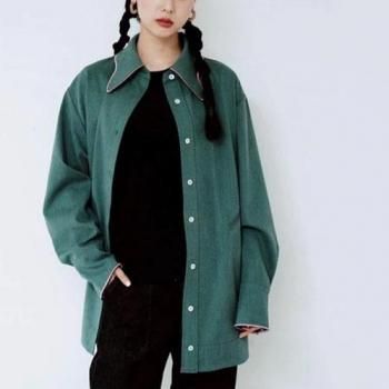 HCAE BUTTERFLY COLLAR DENIM SHIRT/ͽ7ͽ