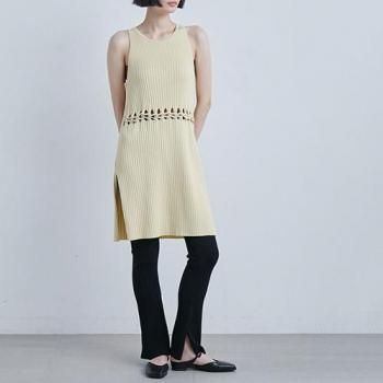 MIESROHE アイレットデザインチュニックNT