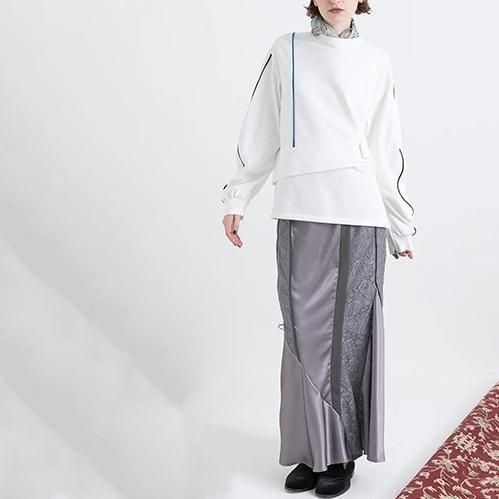 AULA AILA 2WAY PIPING PULLOVER | Levre