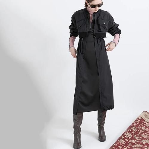 AULA AILA MILITARY BALLOON ONE PIECE | Levre