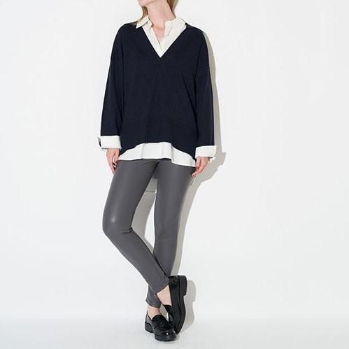 ELENDEEK FAUX LEATHER LEGGINGS | Levre