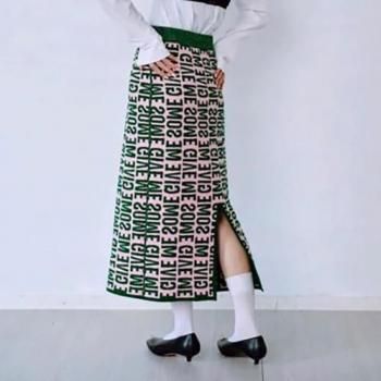 HCAE REVERSIBLE LOGO JACQUARD SKIRT/ͽ10ͽ