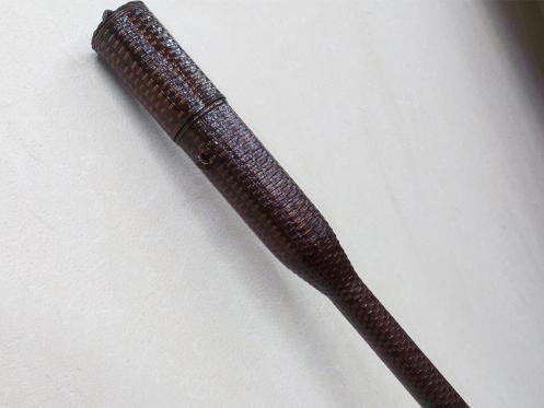 伝統弓道具 高級矢筒 籐製【一手収納】全長97cm 漆塗 限定在庫品 